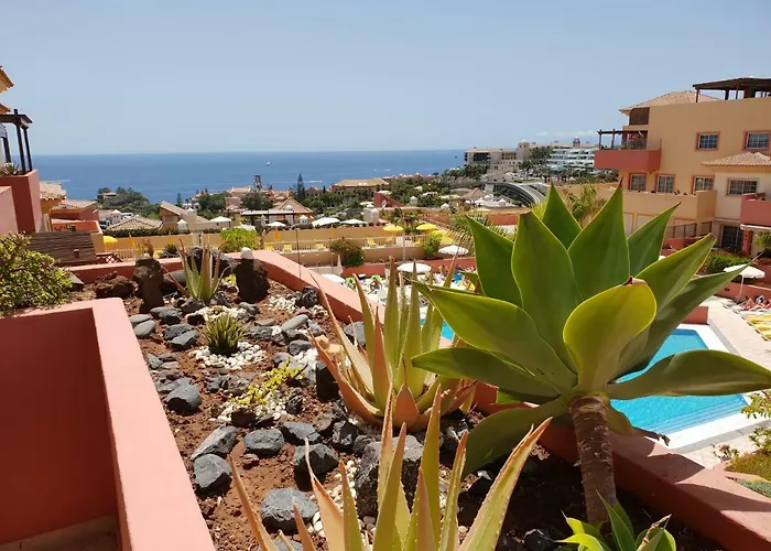 Terrazas Del Duque 2, Terrace, Sea View, Only 300 M To Beach, Heated Pool, Wifi Internet, Dishwasher, Washing Machine Lejlighed