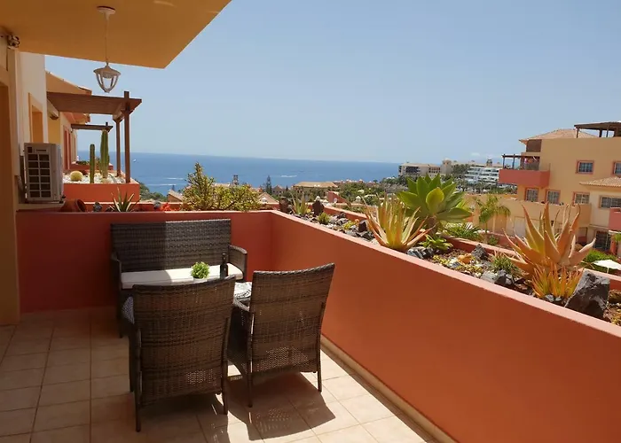 Terrazas Del Duque 2, Terrace, Sea View, Only 300 M To Beach, Heated Pool, Wifi Internet, Dishwasher, Washing Machine Lejlighed Costa Adeje (Tenerife)