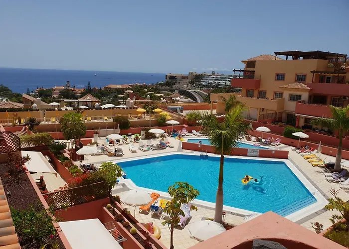 Terrazas Del Duque 2, Terrace, Sea View, Only 300 M To Beach, Heated Pool, Wifi Internet, Dishwasher, Washing Machine * アデヘ