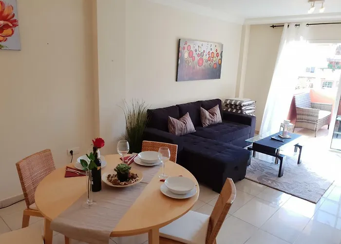 Terrazas Del Duque 2, Terrace, Sea View, Only 300 M To Beach, Heated Pool, Wifi Internet, Dishwasher, Washing Machine Lejlighed *