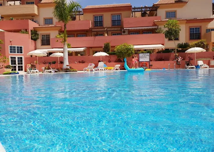 Terrazas Del Duque 2, Terrace, Sea View, Only 300 M To Beach, Heated Pool, Wifi Internet, Dishwasher, Washing Machine 아데제